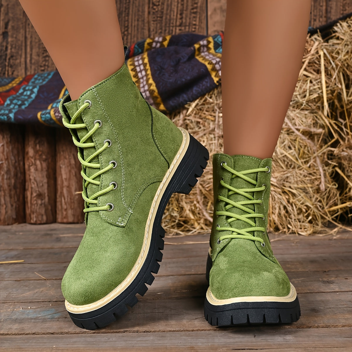 Juniper™ | Stivali con Tacco in Finta Pelle Suede