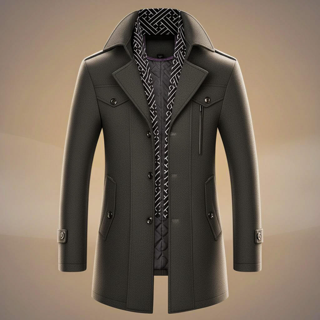 Cappotto in Lana Vergine Kensworth Legacy