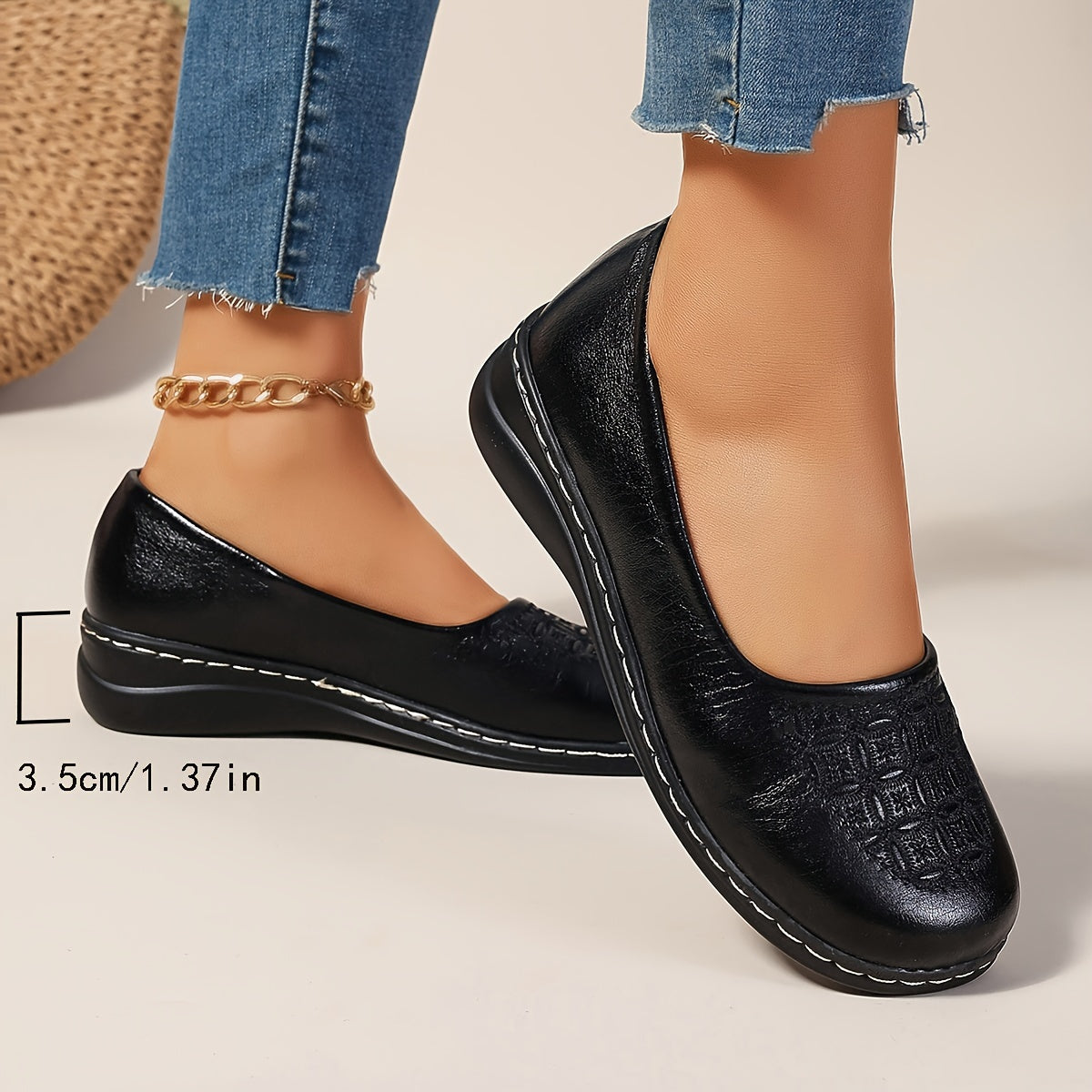 Beatrice™ | Slip-On Confortevoli a Motivo