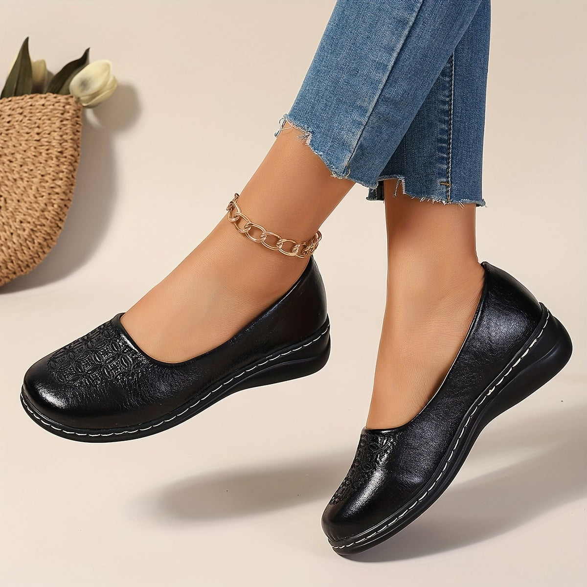 Beatrice™ | Slip-On Confortevoli a Motivo