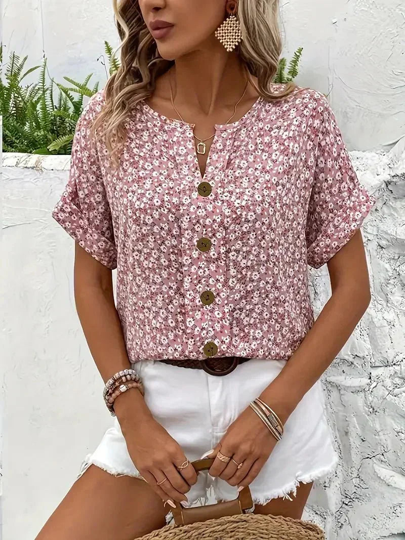 Antonietta | Blusa Wildflower Notch