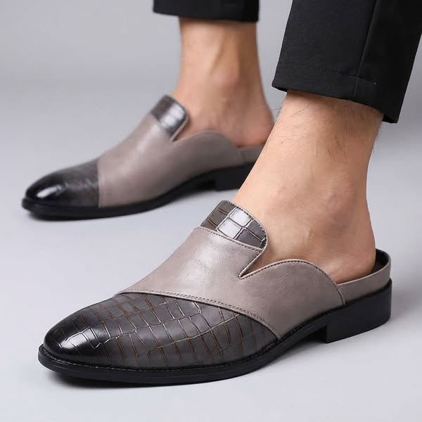 Filippo — Mule in Pelle Stampata