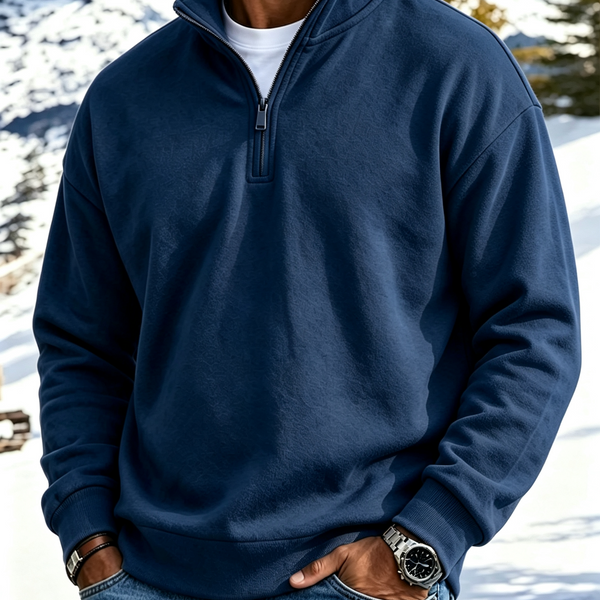 Colin Pullover con Zip a Quarto