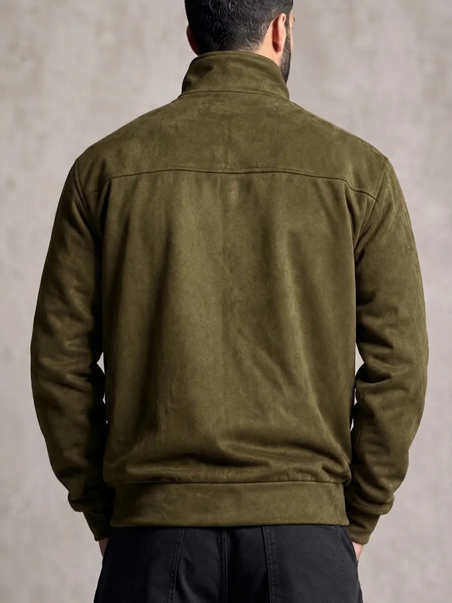 Riviera — Bomber in Camoscio