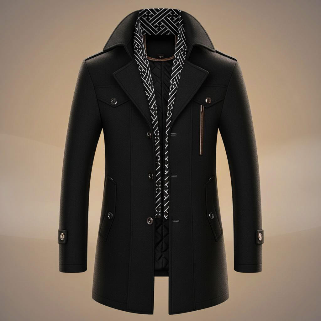 Cappotto in Lana Vergine Kensworth Legacy
