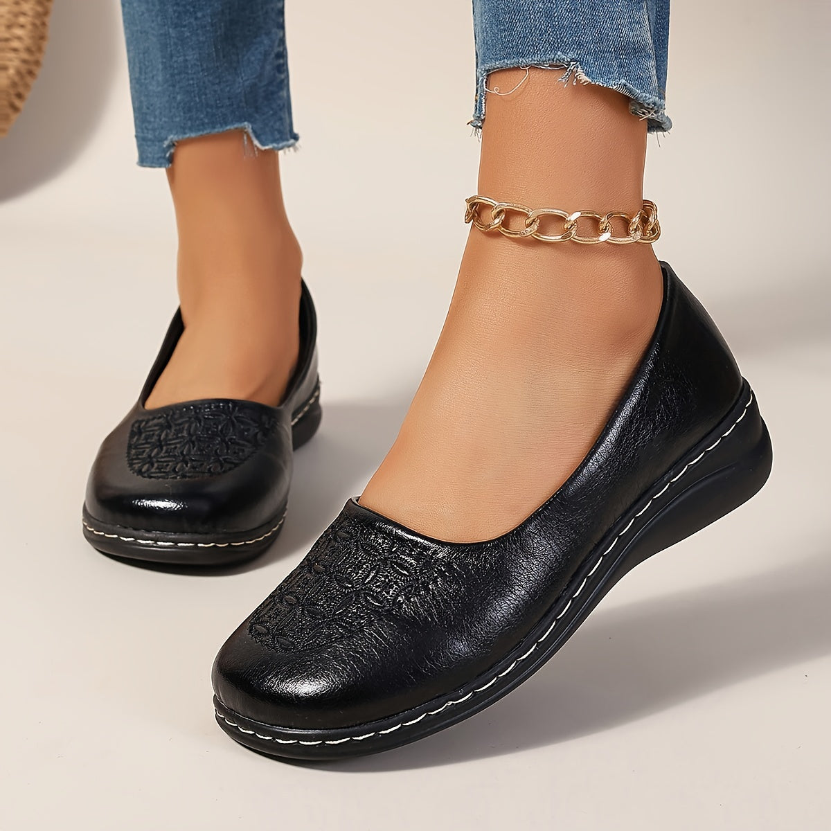 Beatrice™ | Slip-On Confortevoli a Motivo