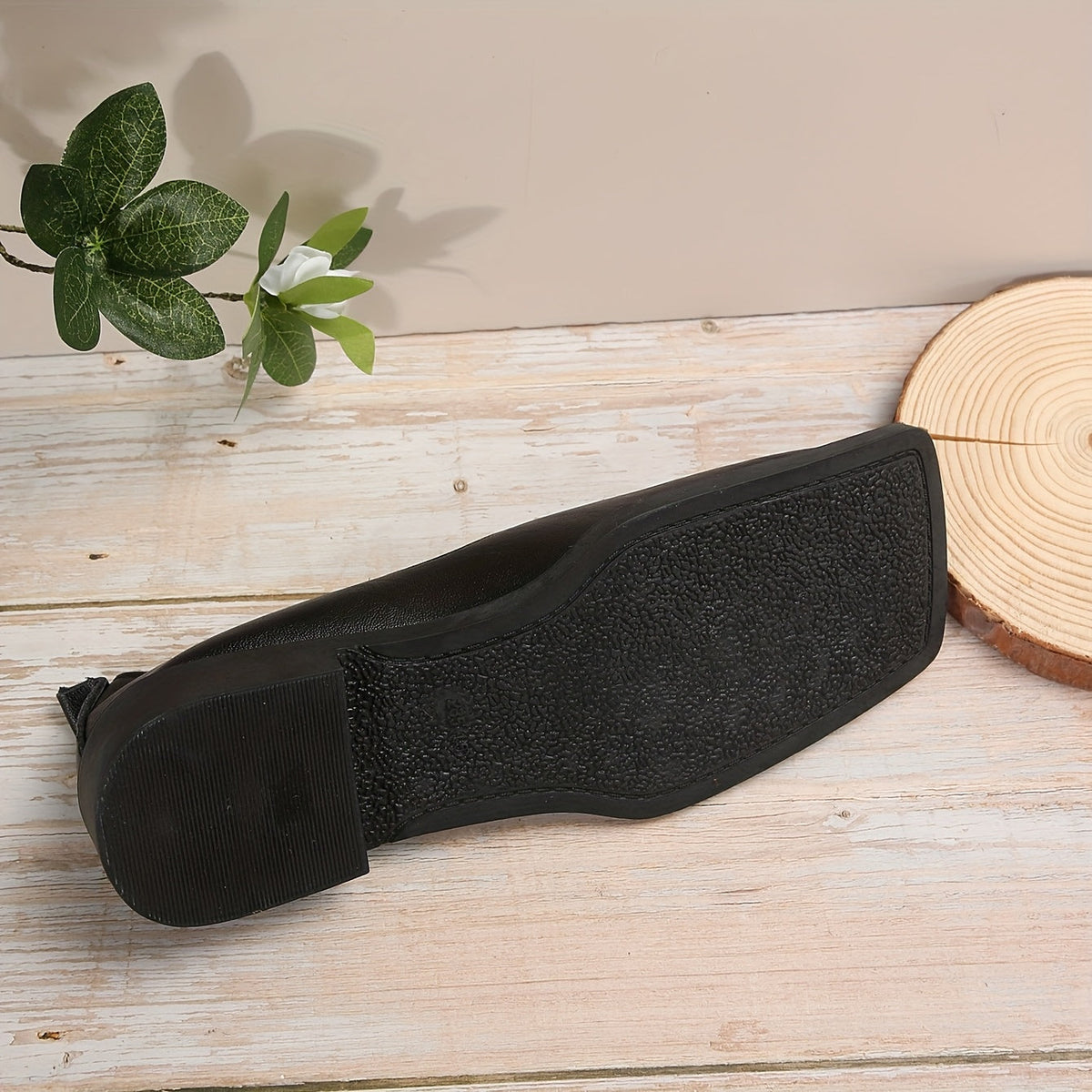 Lavinia™ | Ballerine a Punta Quadrata Scolpite