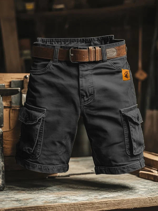 Short Cargo Stile Workwear – Multitasche Resistenti
