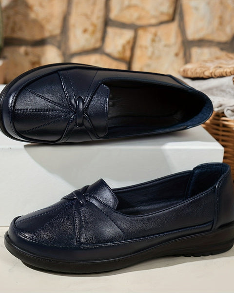 Prudence™ | Mocassini Comfort con Dettaglio a Nodo