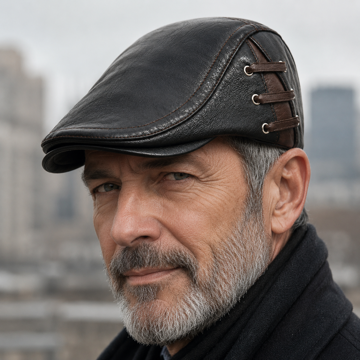 Cappello da guida in pelle Corbin