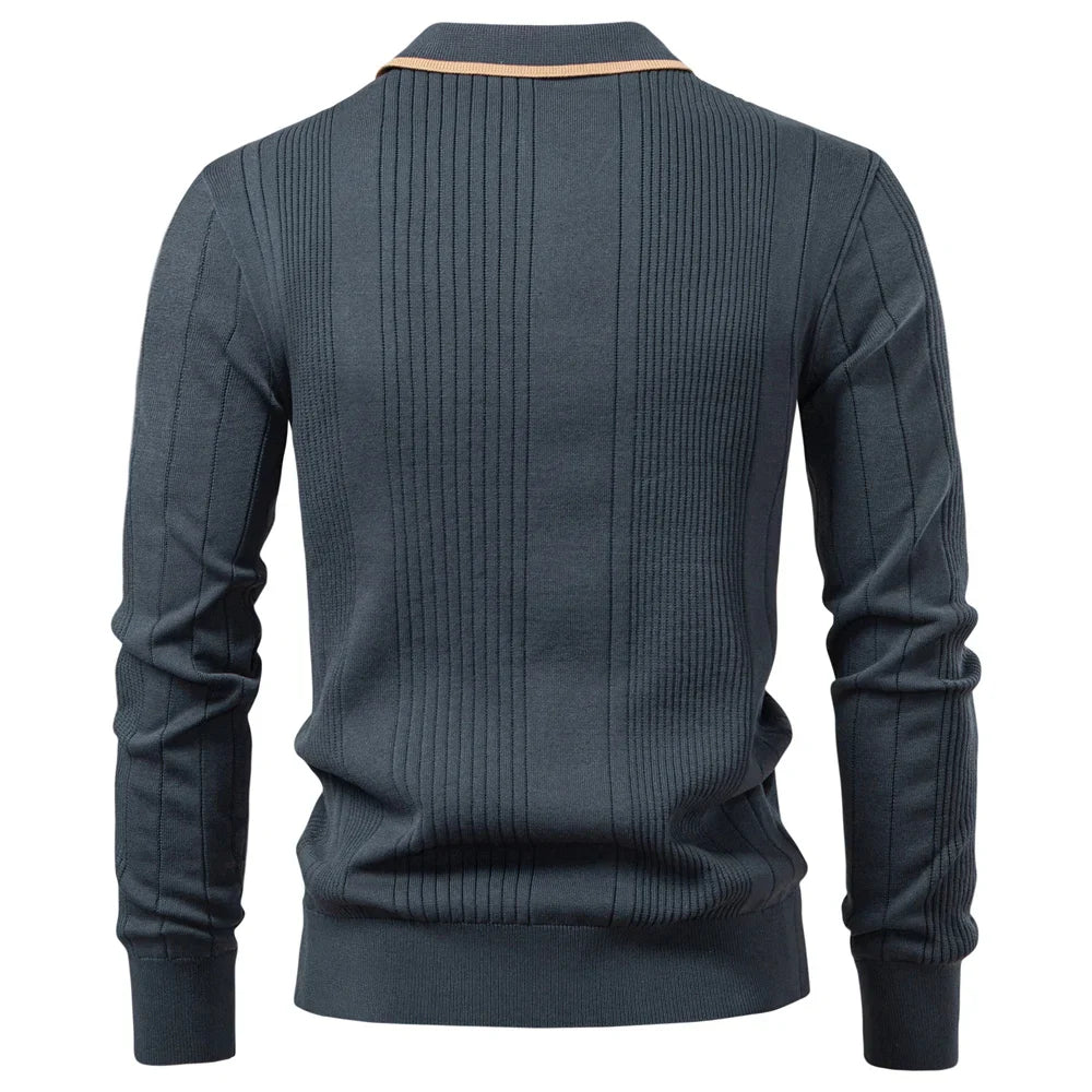 Alberto — Polo a Maglia Maniche Lunghe