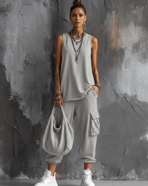 Valentina - Completo casual da donna in cotone