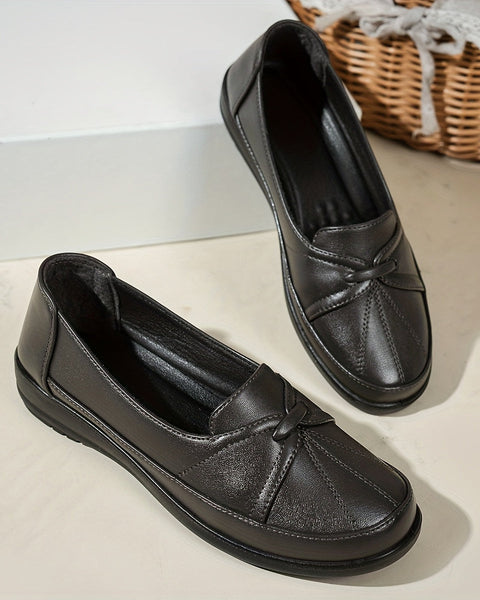 Prudence™ | Mocassini Comfort con Dettaglio a Nodo