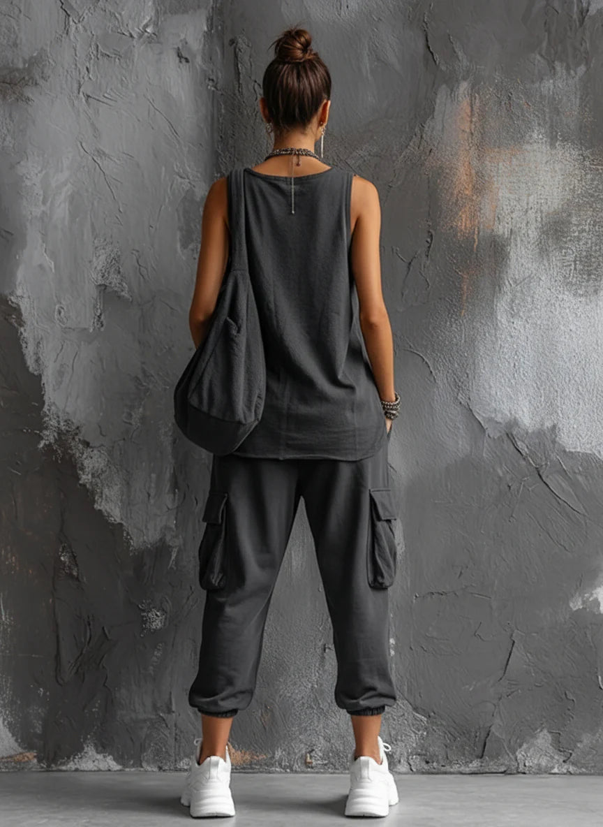 Valentina - Completo casual da donna in cotone