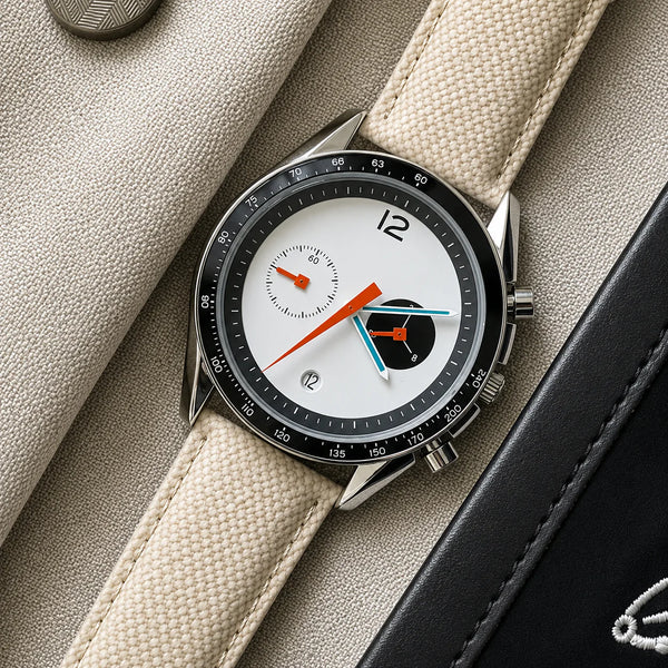 Meridiano 507 — Orologio Cronografo in Pelle