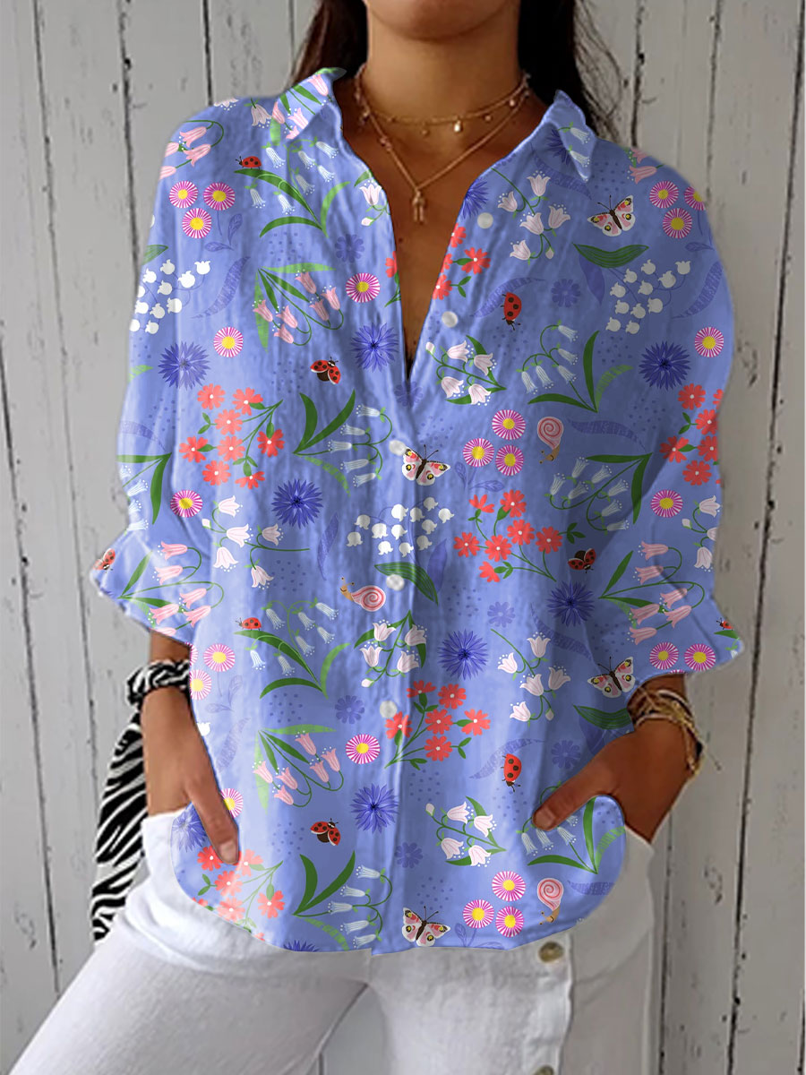 Assunta | Blusa Giardino Primaverile