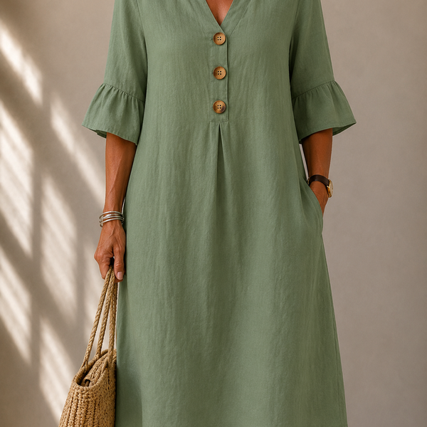 Margaret™ | Abito a Bottoni
