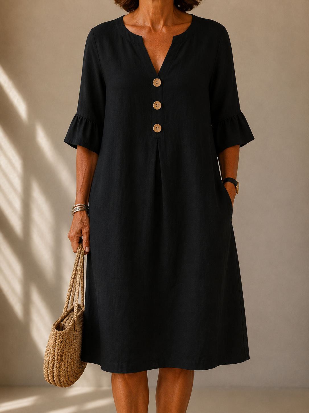 Sylvia™ | Abito a Bottoni