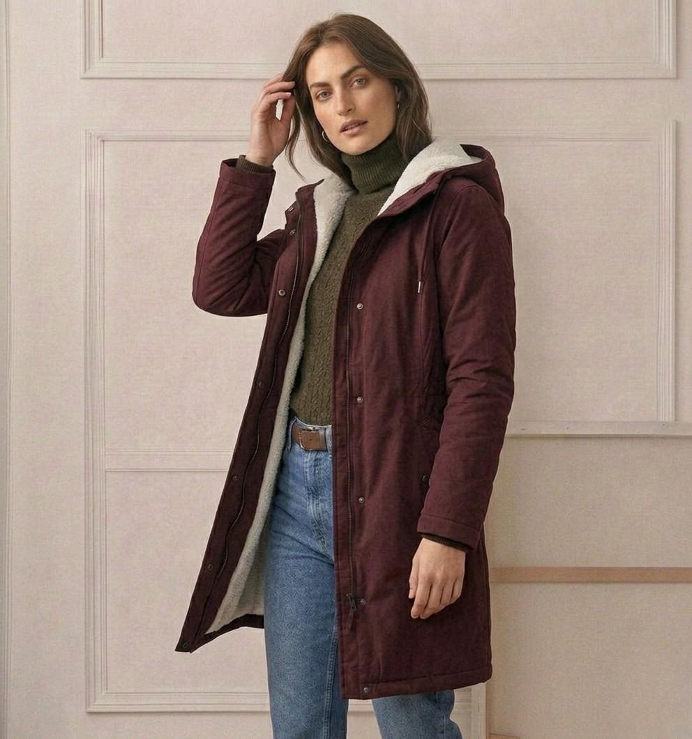 Marjorie™ | Cappotto Impermeabile con Capuccio e Confortevole