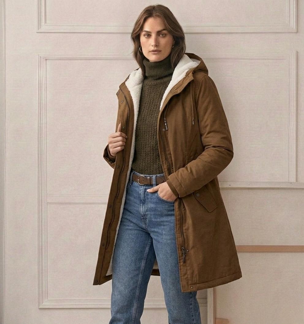 Marjorie™ | Cappotto Impermeabile con Capuccio e Confortevole