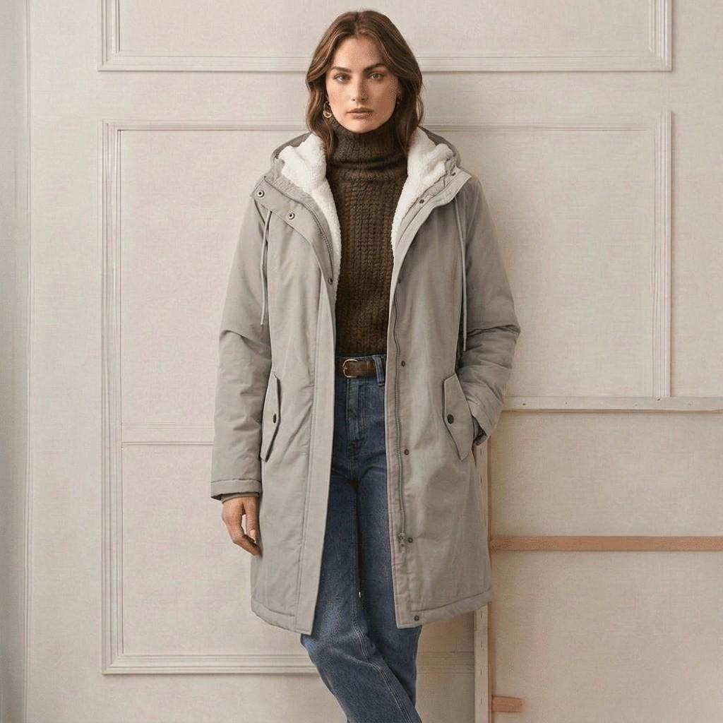 Marjorie™ | Cappotto Impermeabile con Capuccio e Confortevole