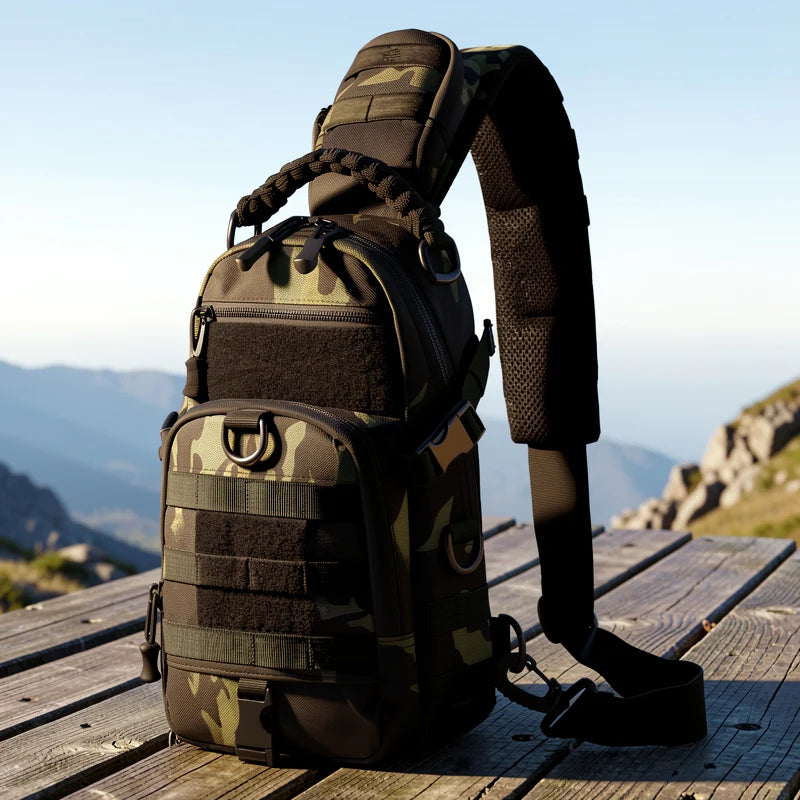 Borsa Tattica a Tracolla — Compatta, Militare, Mani Libere
