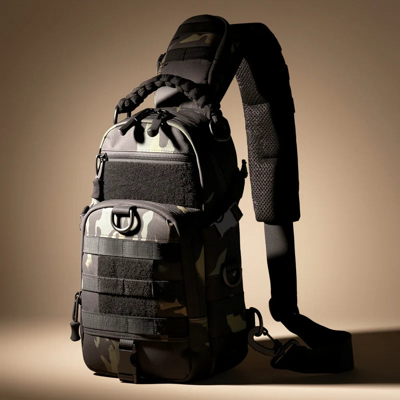 Borsa Tattica a Tracolla — Compatta, Militare, Mani Libere