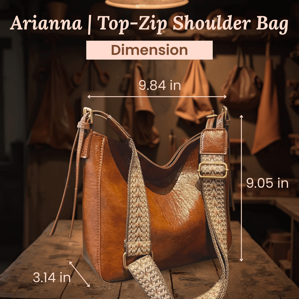 Borsa a Spalla di Ludovica | Borsa a Tracolla