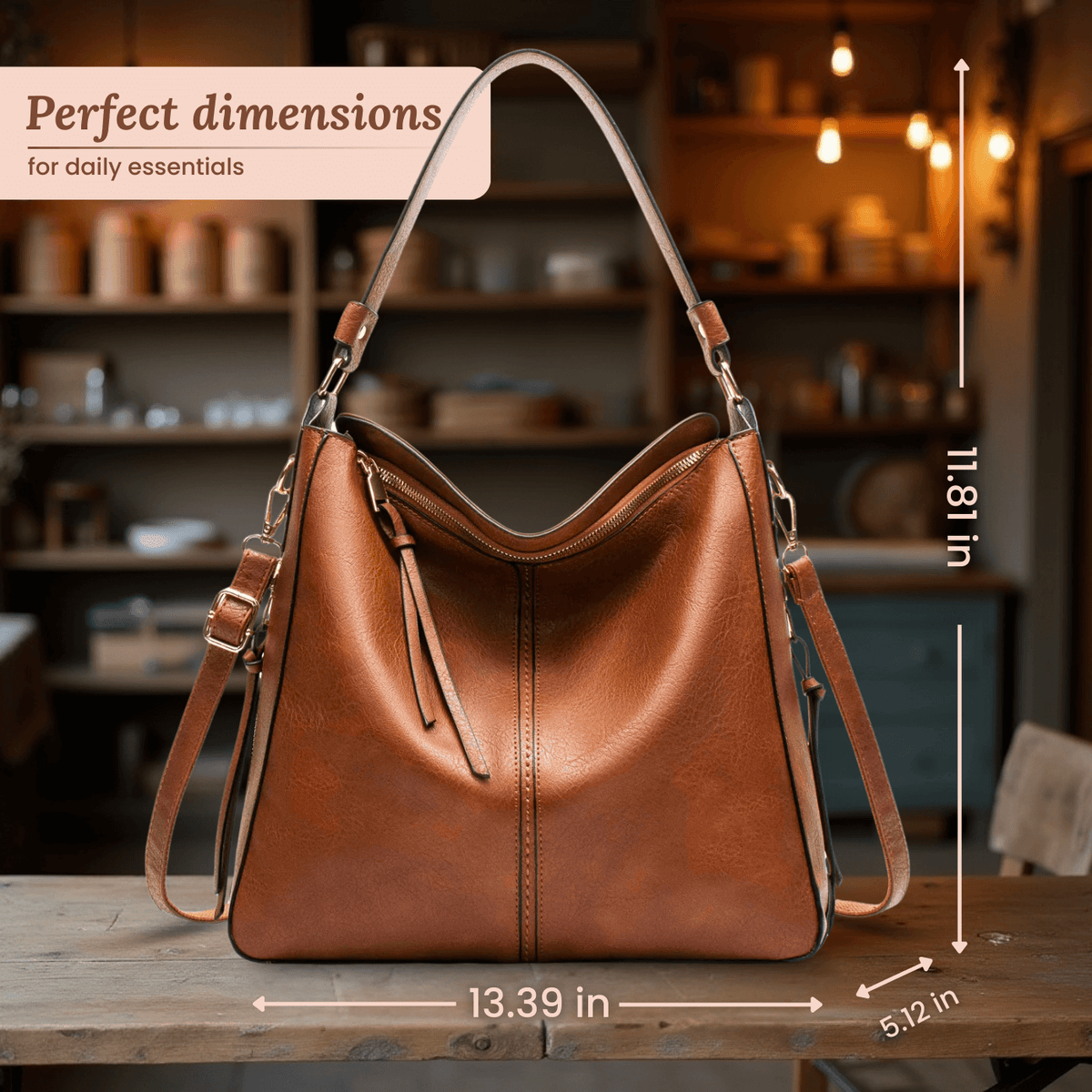 Borsa a Spalla Convertibile di Aurora