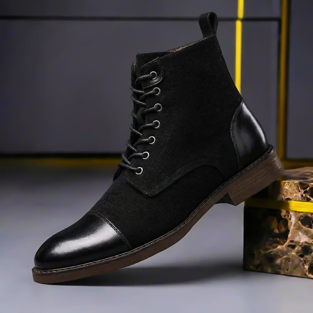 Stivali in Lana e Pelle Prestige Fletcher
