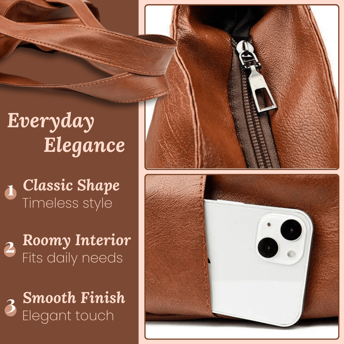 Borsa Tote Minimalista di Livia