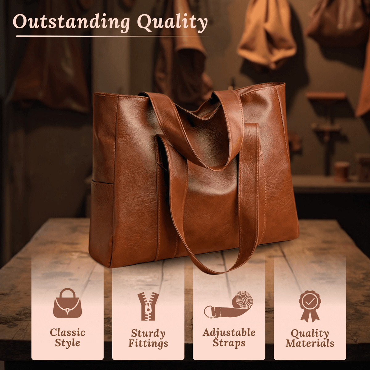 Borsa Tote Minimalista di Livia