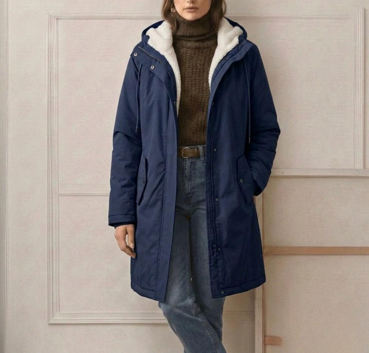 Marjorie™ | Cappotto Impermeabile con Capuccio e Confortevole
