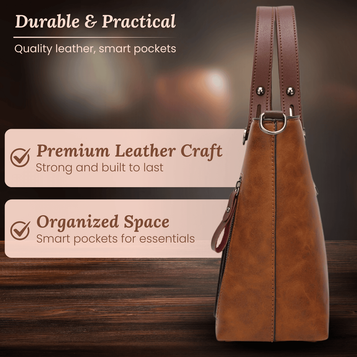 Borsa a tracolla Multi-Pocket di Caterina