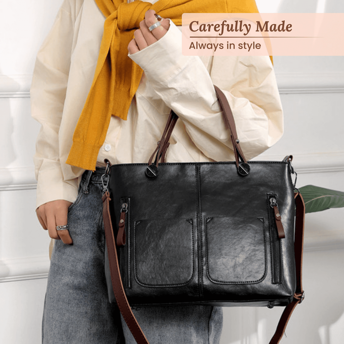 Borsa a tracolla Multi-Pocket di Caterina