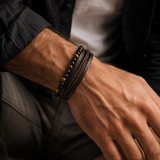 Nomad Stone – Bracciale multistrato con pietre naturali – immagine 6
