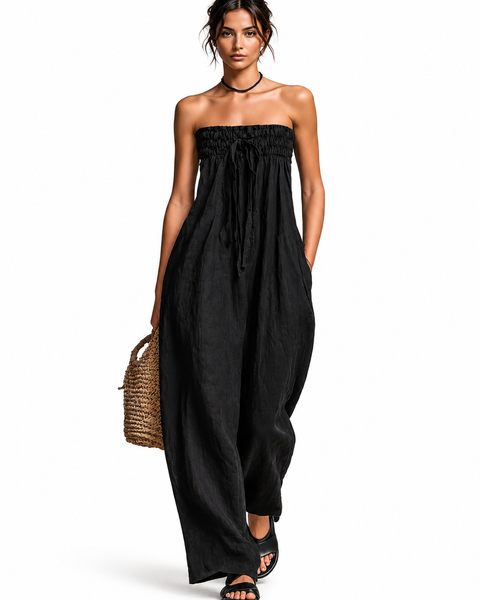 Nina | Elegante Tuta Senza Spalline