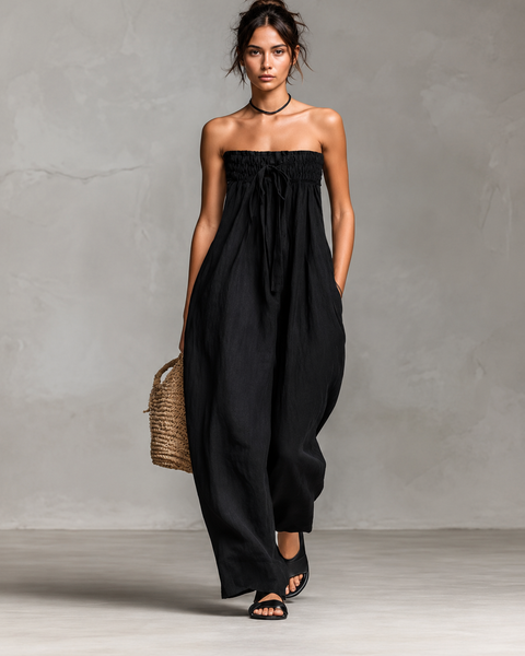 Nina | Elegante Tuta Senza Spalline