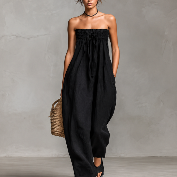 Nina | Elegante Tuta Senza Spalline