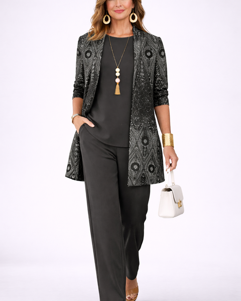 Hailey - Set di Tre Pezzi Eleganza Classica