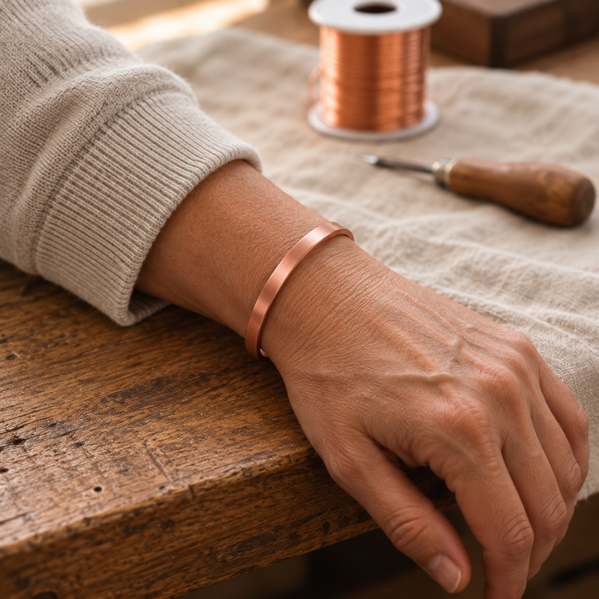 Bracciale in Rame Elegante