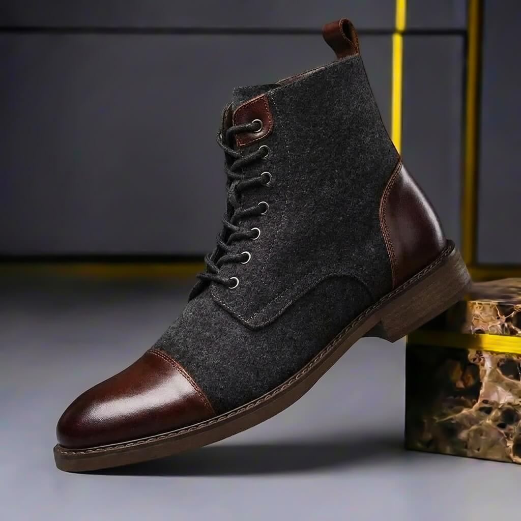 Stivali in Lana e Pelle Prestige Fletcher