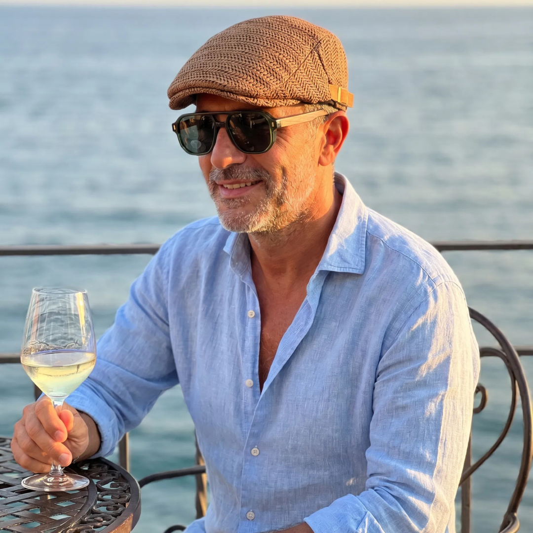 Vittorio — Occhiali da Sole in Acetato e Legno