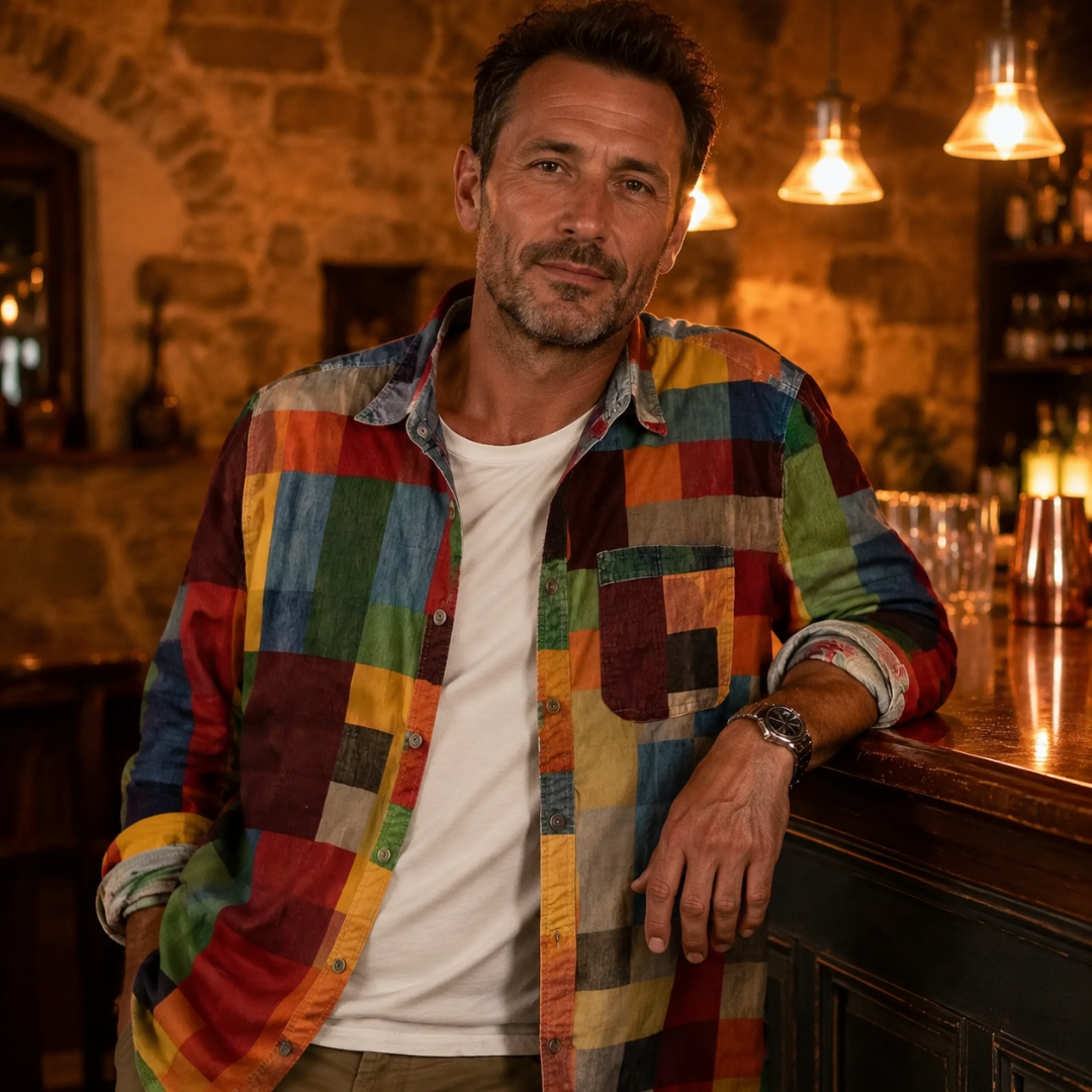 Arturo — Camicia a Mosaico
