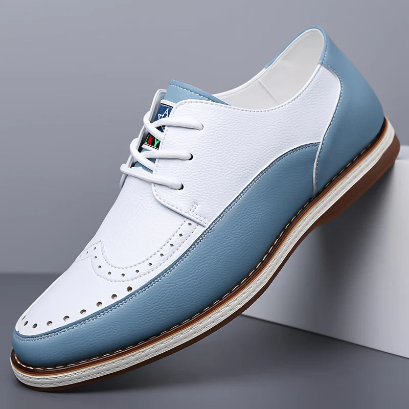 Marco — Scarpe in Pelle Bicolore