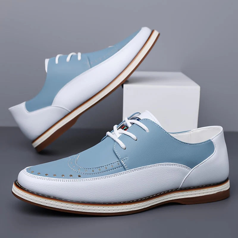 Marco — Scarpe in Pelle Bicolore