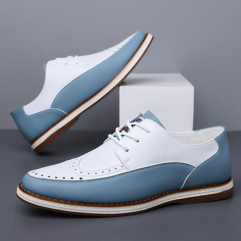 Marco — Scarpe in Pelle Bicolore