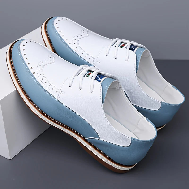 Marco — Scarpe in Pelle Bicolore