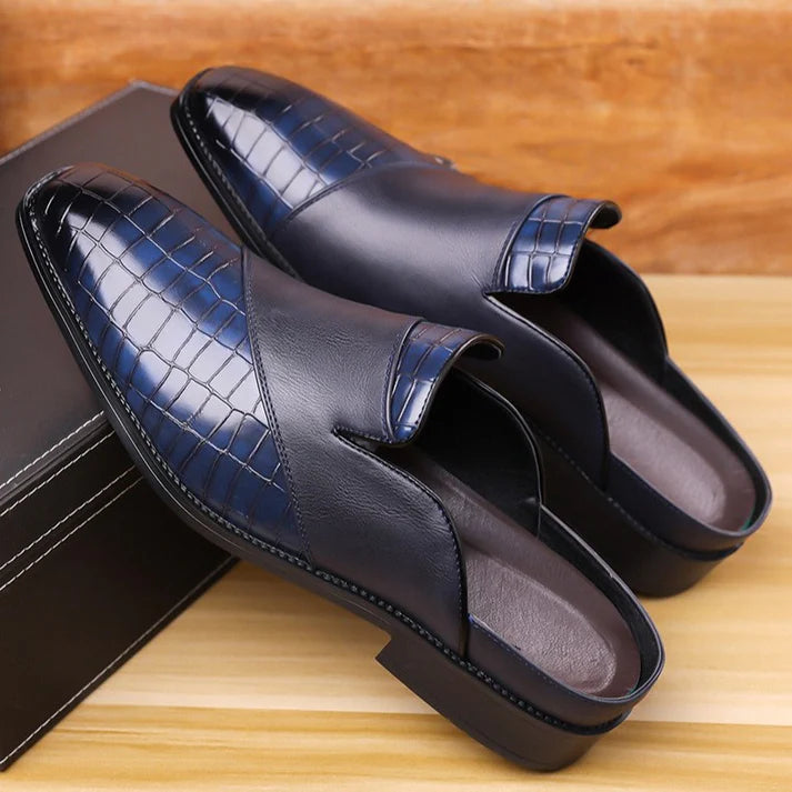 Filippo — Mule in Pelle Stampata