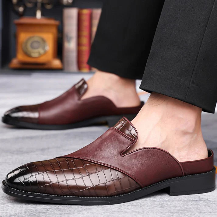 Filippo — Mule in Pelle Stampata